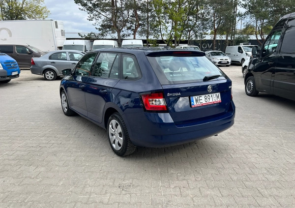 Skoda Fabia cena 36900 przebieg: 126710, rok produkcji 2018 z Obrzycko małe 254